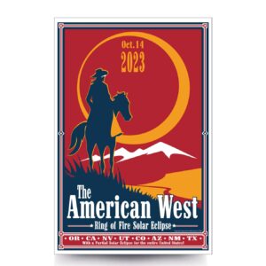 2023 American West Eclipse Posters