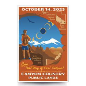 Canyon County Annular Solar Eclipse 2023 Artwork