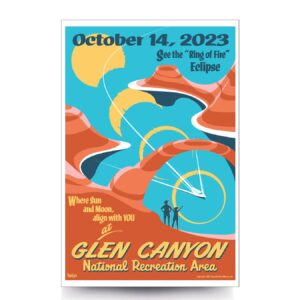 Glen Canyon National Park 2023 Annular Solar Eclipse