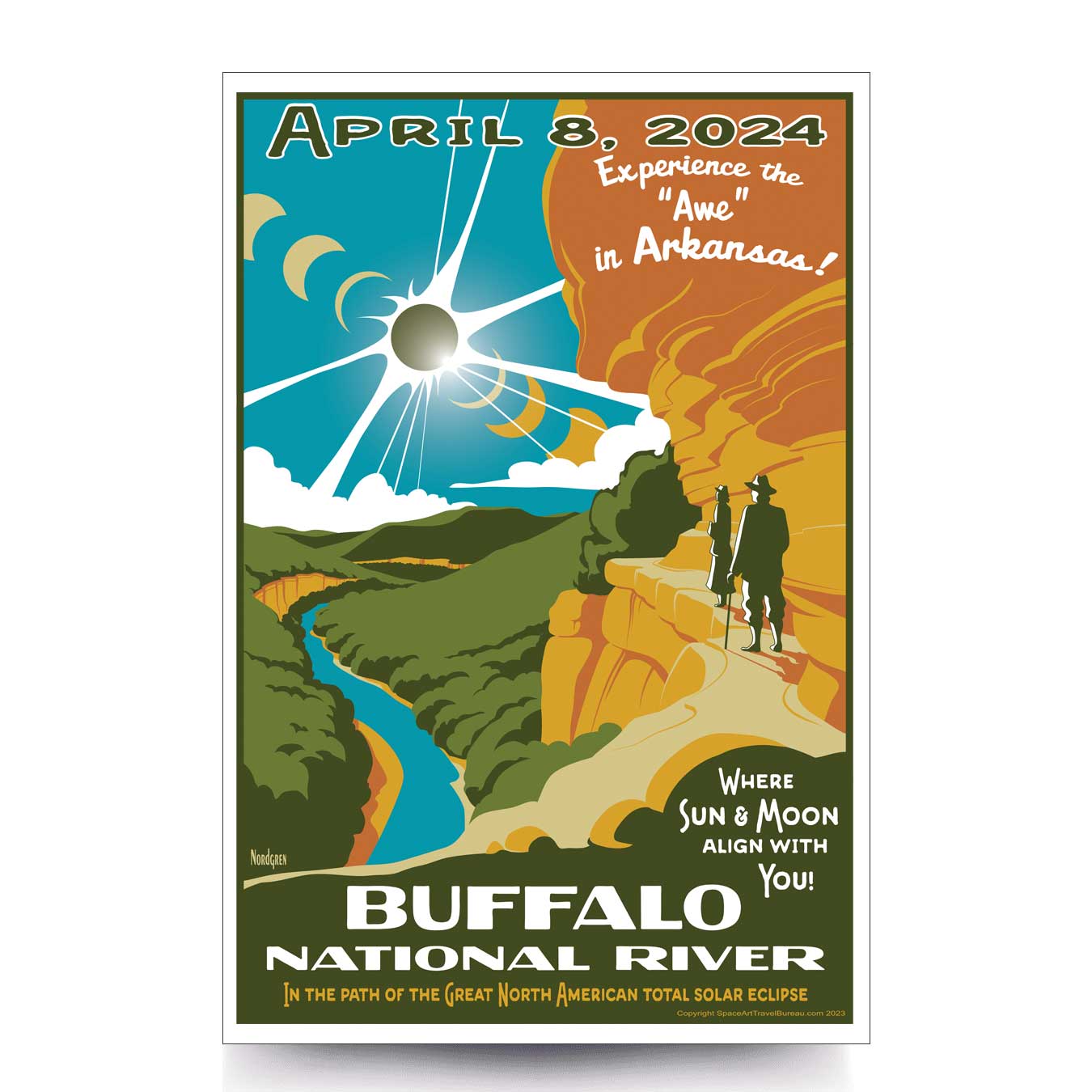 Buffalo National River Solar Eclipse 2024 Eclipse Merchandise