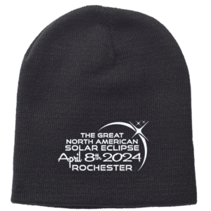2024 Total Solar Eclipse Knit Beanie Hats Rochester
